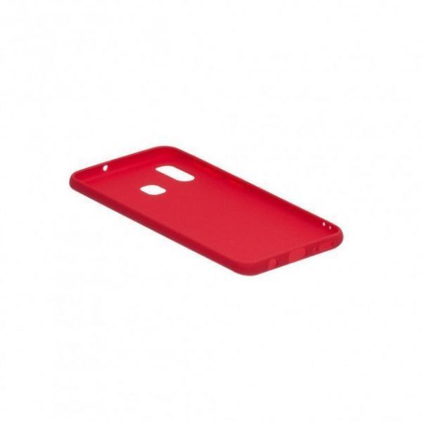 Чехол накладка SMTT для Samsung A405 Galaxy A40 червоний