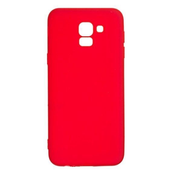 Чохол накладка SMTT для Samsung J600 Galaxy J6 2018 червоний