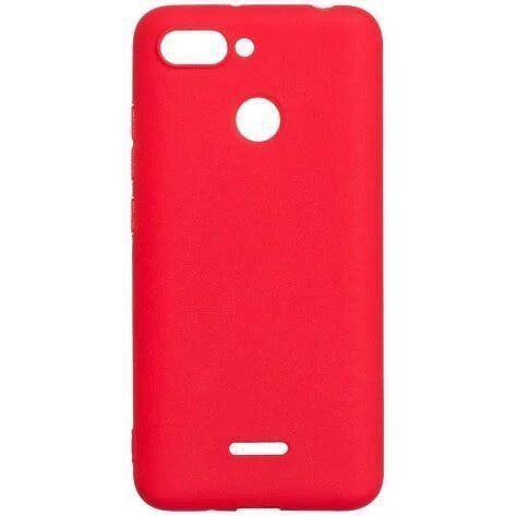 Чохол накладка SMTT для Xiaomi Redmi 6, Redmi 6A червоний