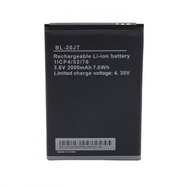 Аккумулятор Original PRC Tecno F1, F2 LTE, POP F2 LTE, BL-20JT (2000 mAh)