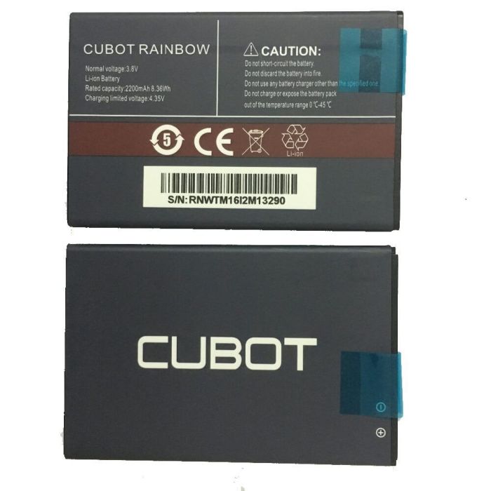 Аккумулятор для Cubot Rainbow Original PRC