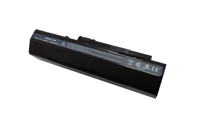 Усиленный аккумулятор для ноутбука Acer UM08A73 Aspire One 11.1V Black 7800mAh OEM
