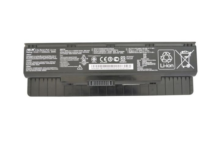 Аккумулятор для ноутбука Asus A32-N56 10.8V Black 5200mAh Orig