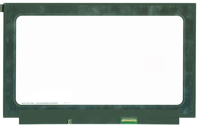 Матриця для ноутбука 13,3", Slim (тонка), 30 pin (знизу праворуч), 1920x1080, Світлодіодна (LED), без кріплень, матова, BOE-Hydis, NV133FHM-N6A