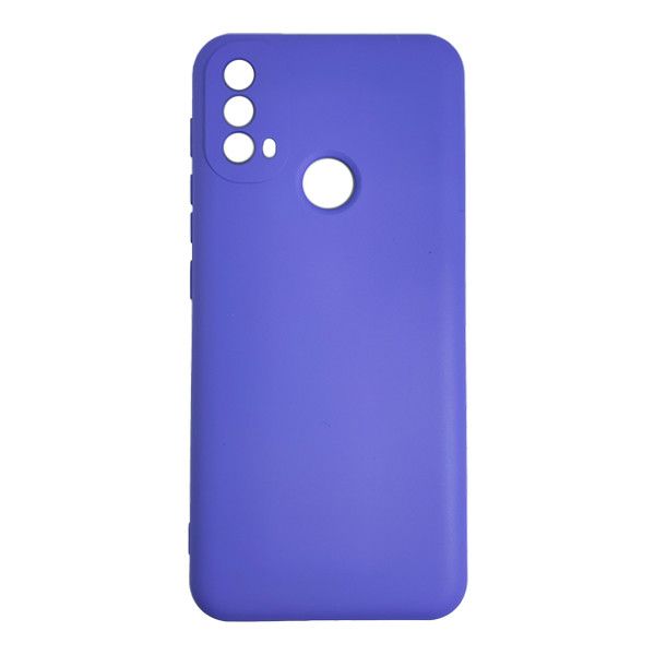 Чехол Silicone Case for Motorola E40 Purple (41)