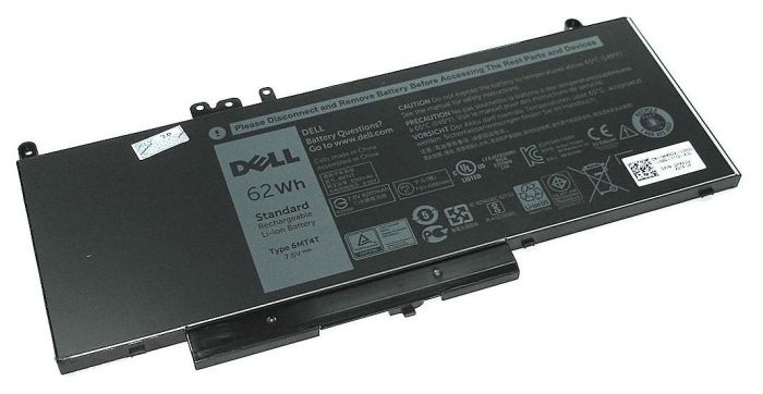Акумулятор для ноутбука  Dell 6MT4T Latitude E5470 7.6V Чорний 8260mAh Orig