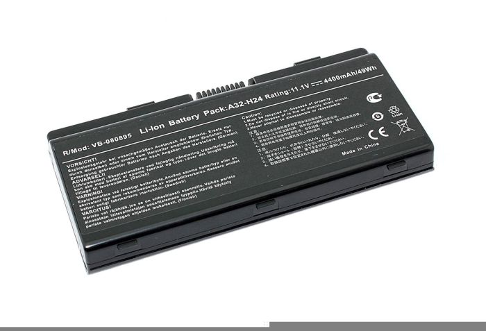 Акумулятор для ноутбука  Hasee A32-H24 Elegance A300 11.1V Black 4400mAh OEM