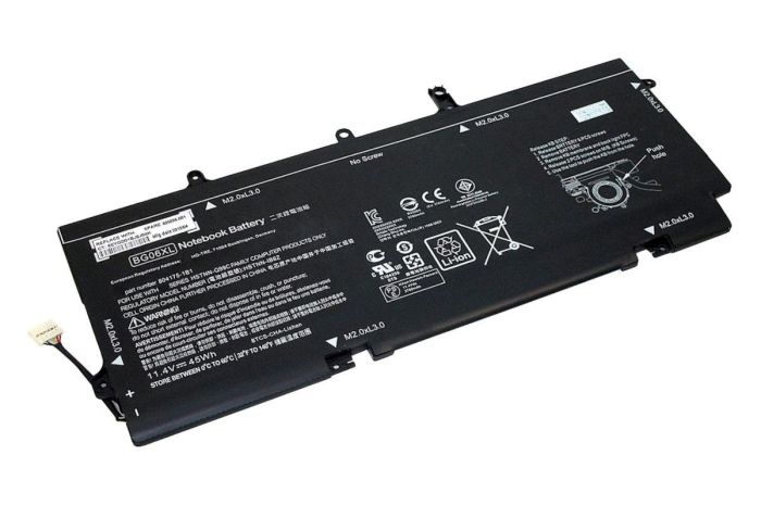 Аккумулятор для ноутбука HP BG06XL EliteBook Folio G3 1040 11.4V Black 3780mAh