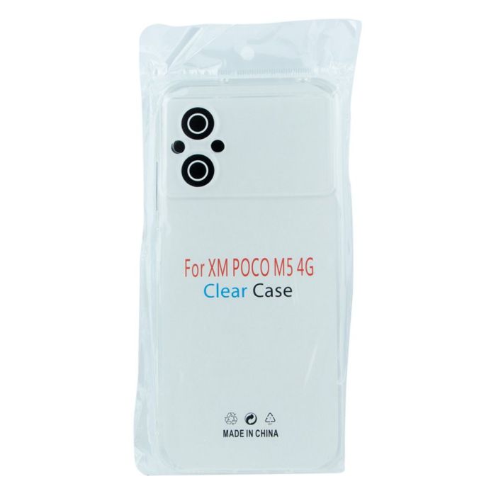 Чохол Virgin Silicone для POCO M5 4G Clear