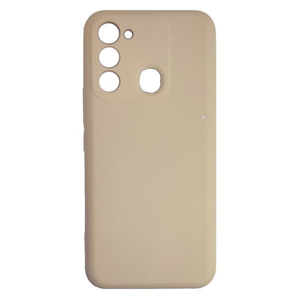 Чохол Silicone Case for TECNO Spark 8C (KG5k) Sand Pink
