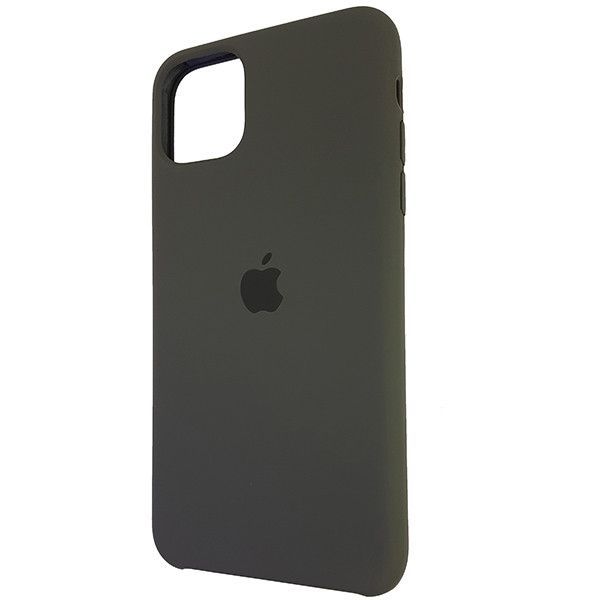 Чехол Copy Silicone Case iPhone 11 Pro Dark Olive (34)