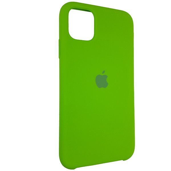 Чехол Copy Silicone Case iPhone 11 Pro Green (31)