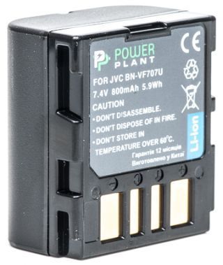 Аккумулятор PowerPlant JVC BN-VF707U 800mAh