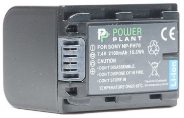 Акумулятор PowerPlant Sony NP-FH70 2100mAh