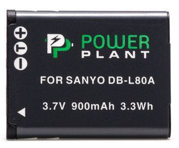 Аккумулятор PowerPlant Sanyo DB-L80, D-Li88 900mAh