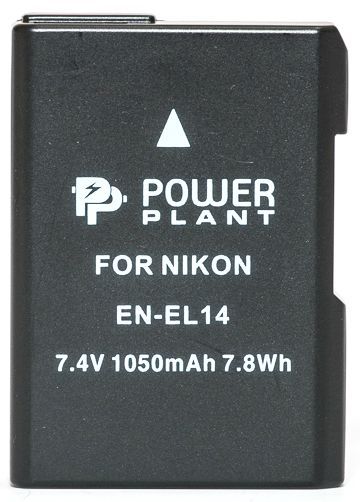 Акумулятор PowerPlant Nikon EN-EL14 Chip 1050mAh