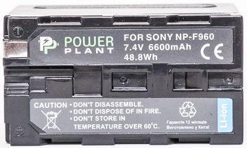 Аккумулятор PowerPlant Sony LED NP-F960 6600mAh