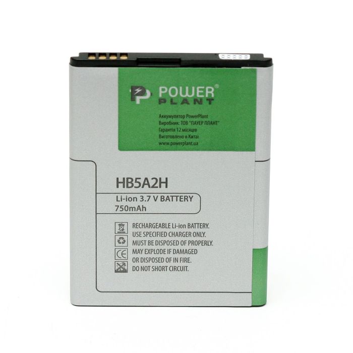 Аккумулятор PowerPlant Huawei CS366 (HB5A2H) 750mAh