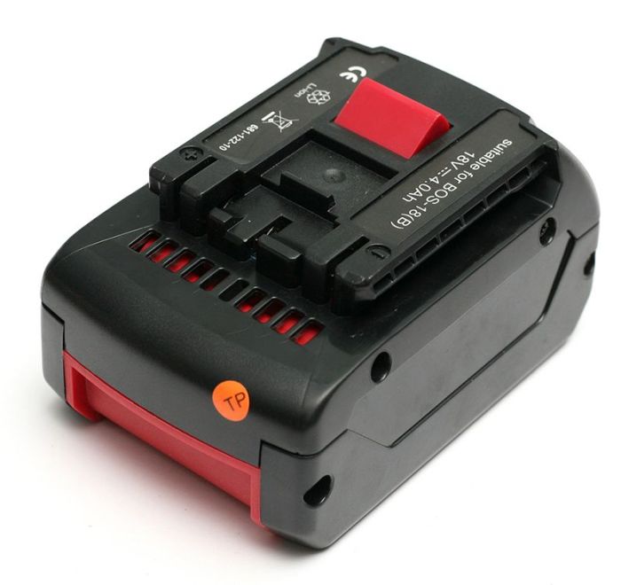 Аккумулятор PowerPlant для шуруповертов и электроинструментов BOSCH GD-BOS-18(B) 18V 4Ah Li-Ion