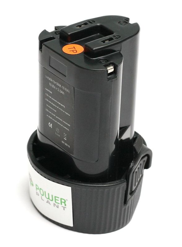 Акумулятор PowerPlant для шуруповертів та електроінструментів MAKITA GD-MAK-10.8 10.8V 2Ah Li-Ion