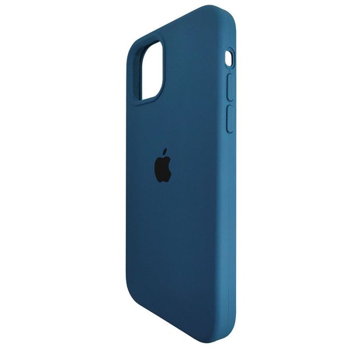 Чехол Copy Silicone Case iPhone 12/12 Pro Cosmos Blue (35)