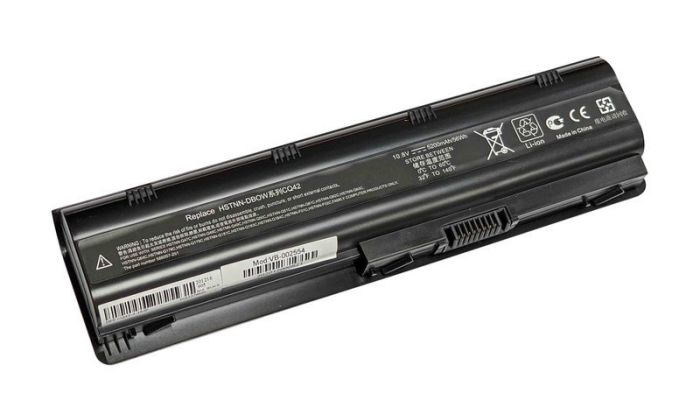 Акумулятор для ноутбука  HP Compaq HSTNN-Q62C dm4-1000 10.8V Чорний 5200mAh OEM
