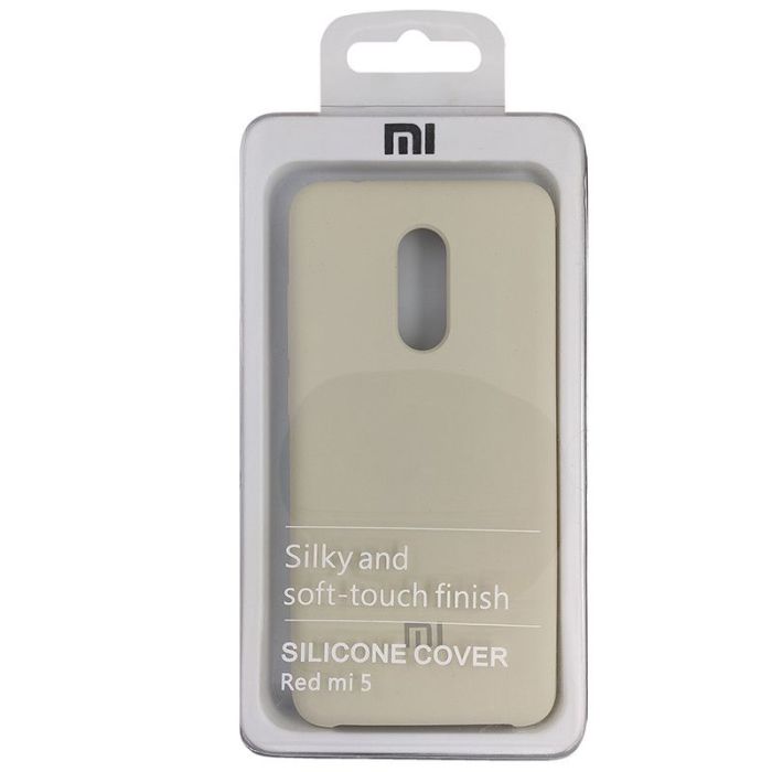 Чехол Silicone Case for Xiaomi Redmi 5 Rock Ash (10)