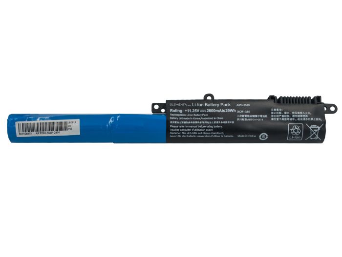 Батарея Elements MAX для Asus X540SA X540SC X540LA X540LJ X540YA R540S 11.25V 2600mAh 29Wh (X540-3S1P-2600)