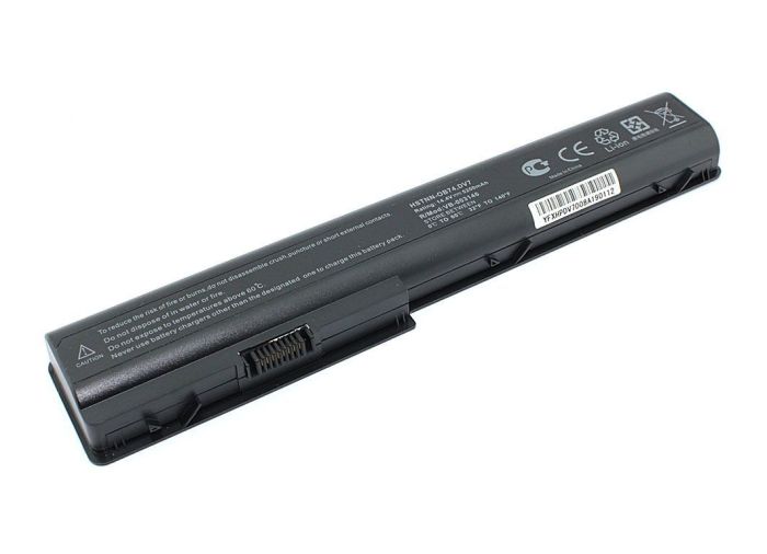 Акумулятор для ноутбука  HP Compaq HSTNN-OB74 DV7 14.4V Black 5200mAh OEM