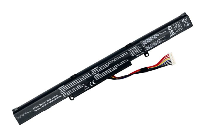 Батарея Elements MAX для Asus N552V N552VX N552VW N752V N752VX N752VW GL752VL GL752VW GL752JW G752VW 15V 2600 mAh (A41N1501-4S1P-2600)