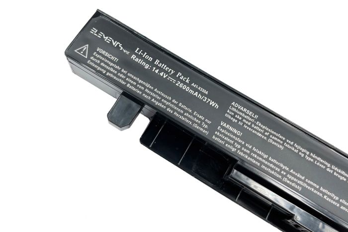 Батарея Elements MAX для Asus X450 X452 X550 F550 R409 R510 14.4V 2600mAh (X550-4S1P-2600)