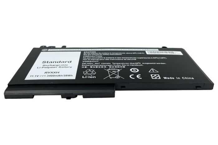 Батарея Elements PRO для Dell Latitude E5250 E5270 E5450 E5550 11.1V 3400mAh (RYXXH-3S1P-3400)