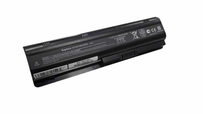 Посилений акумулятор для ноутбука HP Compaq HSTNN-Q62C dm4-1000 10.8V Чорний 7800mAh OEM