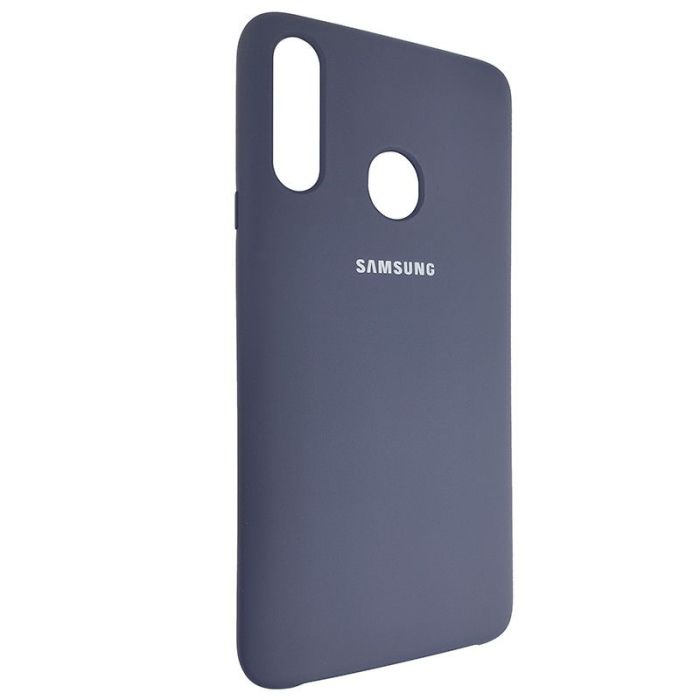 Чехол Silicone Case for Samsung A20s Midnight (8)