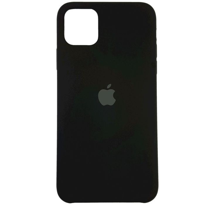 Чехол Copy Silicone Case iPhone 11 Pro Max Black (18)