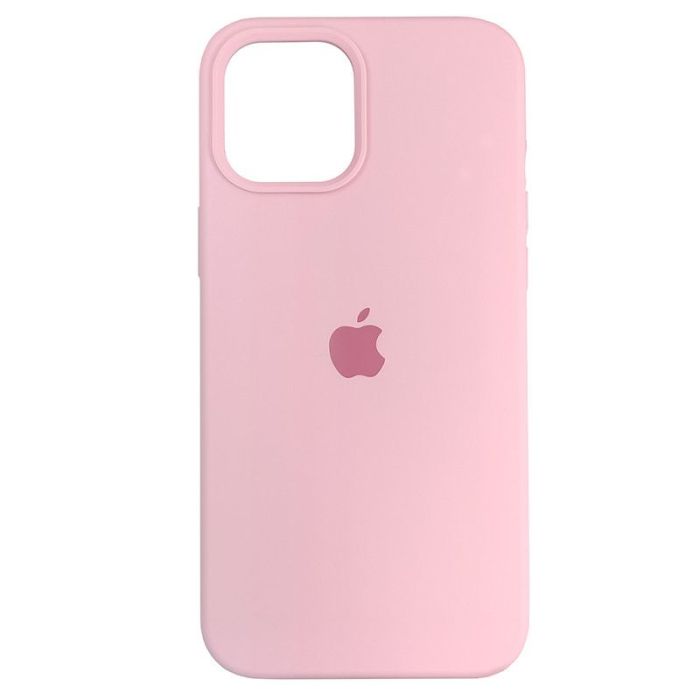 Чохол Copy Silicone Case iPhone 12/12 Pro Light Pink (6)