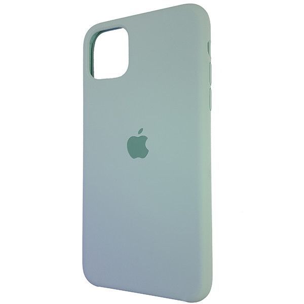 Чохол Copy Silicone Case iPhone 11 Pro Max Mist Green (17)