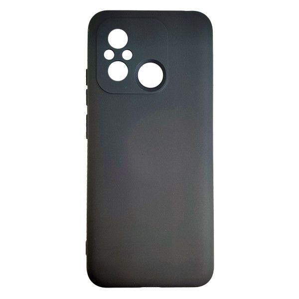 Чохол Silicone Case for Xiaomi Redmi 12C Чорний (18)