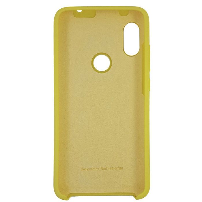 Чехол Silicone Case for Xiaomi Redmi Note 6 Yellow (4)