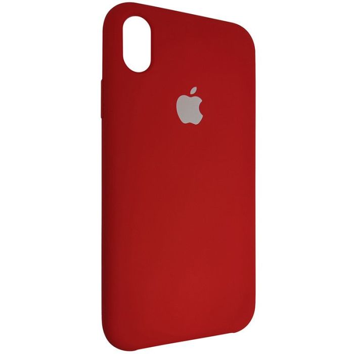 Чехол Copy Silicone Case iPhone XR China Red (33)
