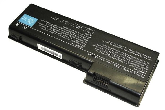 Усиленная батарея для ноутбука Toshiba PA3480U Satellite P100 11.1V Black 7800mAh OEM
