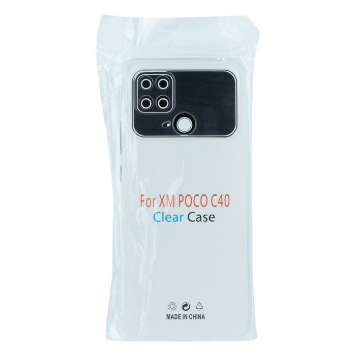 Чехол Virgin Silicone для POCO C40 4G Clear