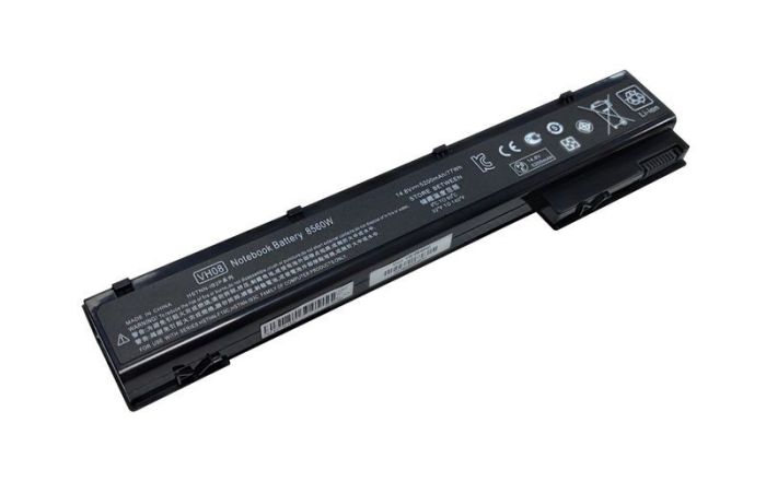 Аккумулятор для ноутбука HP HSTNN-IB2P 8560W 14.8V Black 5200mAh OEM