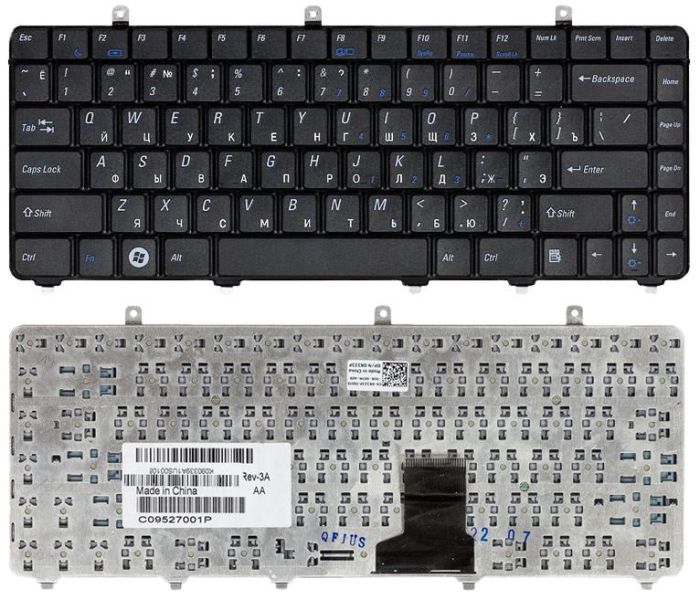 Клавіатура для ноутбука Dell Vostro (1220) Black, RU