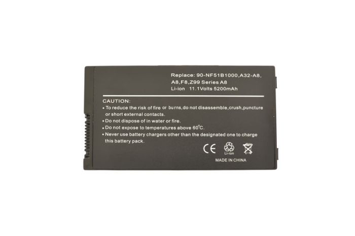 Акумулятор для ноутбука Asus 70-NF51B1000 A8 11.1V Чорний 5200mAh OEM