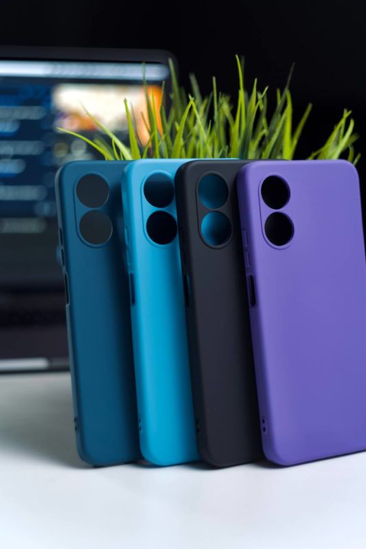 Чехол Silicone Case for Xiaomi Redmi Note 12 Ocean Blue (4)