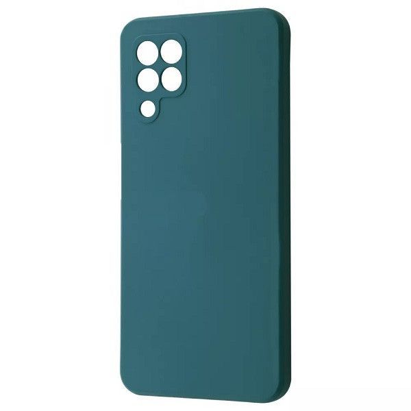 Чехол Silicone Case for Samsung M32/A22 Dark Green (48)