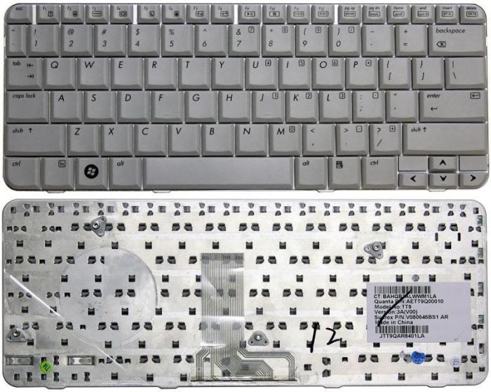 Клавіатура для ноутбука HP Pavilion (TX1000, TX2000, TX2500) Сира, RU