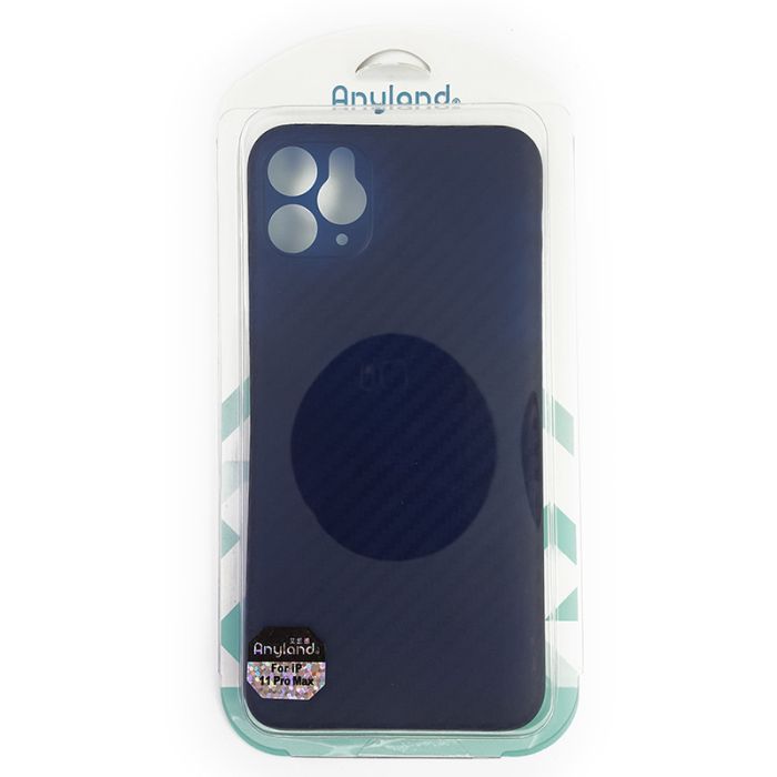 Чохол Anyland Carbon Ultra thin для Apple iPhone 11 Pro Max Blue