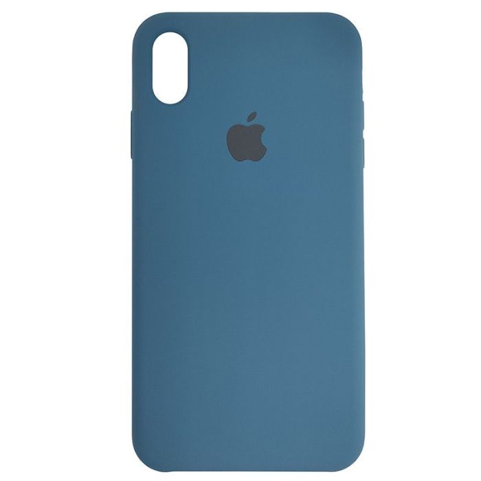 Чехол Copy Silicone Case iPhone XS Max Cosmos Blue (35)